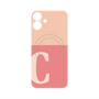 プレミアムパネル with MagSafe［ オリジナル - initial two tone - C pink ］