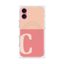 プレミアムパネル with MagSafe［ オリジナル - initial two tone - C pink ］
