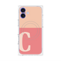 プレミアムパネル with MagSafe［ オリジナル - initial two tone - C pink ］