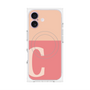 プレミアムパネル with MagSafe［ オリジナル - initial two tone - C pink ］