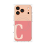 プレミアムパネル with MagSafe［ オリジナル - initial two tone - C pink ］