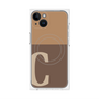 プレミアムパネル with MagSafe［ オリジナル - initial two tone - C brown ］