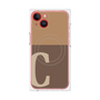 プレミアムパネル with MagSafe［ オリジナル - initial two tone - C brown ］