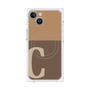 プレミアムパネル with MagSafe［ オリジナル - initial two tone - C brown ］