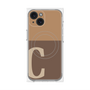 プレミアムパネル with MagSafe［ オリジナル - initial two tone - C brown ］