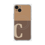 プレミアムパネル with MagSafe［ オリジナル - initial two tone - C brown ］