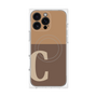 プレミアムパネル with MagSafe［ オリジナル - initial two tone - C brown ］