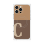 プレミアムパネル with MagSafe［ オリジナル - initial two tone - C brown ］
