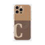 プレミアムパネル with MagSafe［ オリジナル - initial two tone - C brown ］