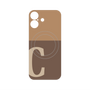 プレミアムパネル with MagSafe［ オリジナル - initial two tone - C brown ］