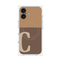プレミアムパネル with MagSafe［ オリジナル - initial two tone - C brown ］