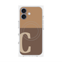 プレミアムパネル with MagSafe［ オリジナル - initial two tone - C brown ］