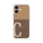 プレミアムパネル with MagSafe［ オリジナル - initial two tone - C brown ］