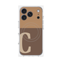 プレミアムパネル with MagSafe［ オリジナル - initial two tone - C brown ］