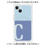 プレミアムパネル with MagSafe［ オリジナル - initial two tone - C blue ］