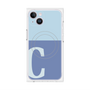 プレミアムパネル with MagSafe［ オリジナル - initial two tone - C blue ］