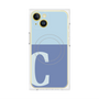 プレミアムパネル with MagSafe［ オリジナル - initial two tone - C blue ］