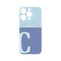 プレミアムパネル with MagSafe［ オリジナル - initial two tone - C blue ］