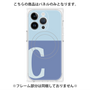 プレミアムパネル with MagSafe［ オリジナル - initial two tone - C blue ］