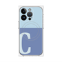 プレミアムパネル with MagSafe［ オリジナル - initial two tone - C blue ］