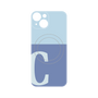 プレミアムパネル with MagSafe［ オリジナル - initial two tone - C blue ］