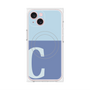 プレミアムパネル with MagSafe［ オリジナル - initial two tone - C blue ］