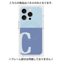 プレミアムパネル with MagSafe［ オリジナル - initial two tone - C blue ］
