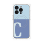 プレミアムパネル with MagSafe［ オリジナル - initial two tone - C blue ］