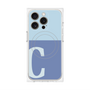 プレミアムパネル with MagSafe［ オリジナル - initial two tone - C blue ］
