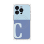 プレミアムパネル with MagSafe［ オリジナル - initial two tone - C blue ］