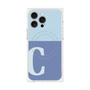 プレミアムパネル with MagSafe［ オリジナル - initial two tone - C blue ］