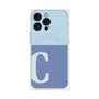 プレミアムパネル with MagSafe［ オリジナル - initial two tone - C blue ］