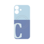 プレミアムパネル with MagSafe［ オリジナル - initial two tone - C blue ］