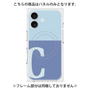 プレミアムパネル with MagSafe［ オリジナル - initial two tone - C blue ］