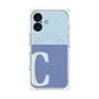 プレミアムパネル with MagSafe［ オリジナル - initial two tone - C blue ］