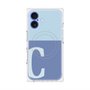 プレミアムパネル with MagSafe［ オリジナル - initial two tone - C blue ］