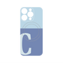 プレミアムパネル with MagSafe［ オリジナル - initial two tone - C blue ］