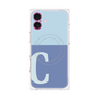 プレミアムパネル with MagSafe［ オリジナル - initial two tone - C blue ］