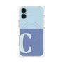 プレミアムパネル with MagSafe［ オリジナル - initial two tone - C blue ］
