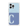 プレミアムパネル with MagSafe［ オリジナル - initial two tone - C blue ］