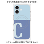プレミアムパネル with MagSafe［ オリジナル - initial two tone - C blue ］