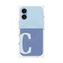 プレミアムパネル with MagSafe［ オリジナル - initial two tone - C blue ］