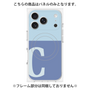 プレミアムパネル with MagSafe［ オリジナル - initial two tone - C blue ］