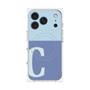プレミアムパネル with MagSafe［ オリジナル - initial two tone - C blue ］