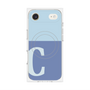 プレミアムパネル with MagSafe［ オリジナル - initial two tone - C blue ］