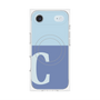プレミアムパネル with MagSafe［ オリジナル - initial two tone - C blue ］