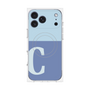プレミアムパネル with MagSafe［ オリジナル - initial two tone - C blue ］