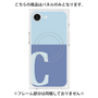 プレミアムパネル with MagSafe［ オリジナル - initial two tone - C blue ］