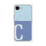 プレミアムパネル with MagSafe［ オリジナル - initial two tone - C blue ］