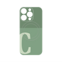 プレミアムパネル with MagSafe［ オリジナル - initial two tone - C green ］